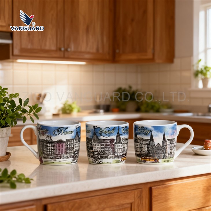 Souvenirs Ceramic Round Mugs